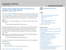 Tablet Screenshot of feministcritics.org